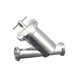 Sanitary Stainless Steel Thread Male Y Strainer