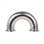 3A Sanitary Stainless Steel Tri-Clamp 1/8" To 24" U Elbow