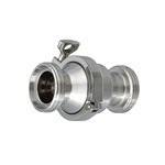 Sanitary Stainless Steel Thread Clamped Check Valve