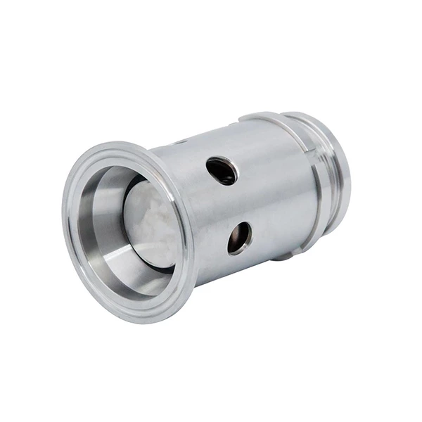 Sanitary Stainless Steel Male Pressure Vacuum Relief Valve