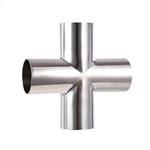 ASTM A403 WP304 Sanitary Stainless Steel Butt Weld Cross