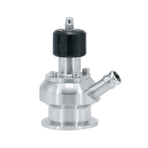 Hygienic Stainless Steel Clamped Pneumatic Single Port Aseptic Sampling Valve