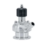 Hygienic Stainless Steel Clamped Pneumatic Single Port Aseptic Sampling Valve