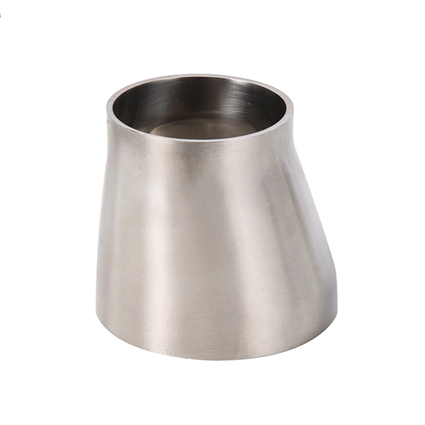 SMS Sanitary Stainless Steel Butt Weld Eccentric Matte Polish Reducer