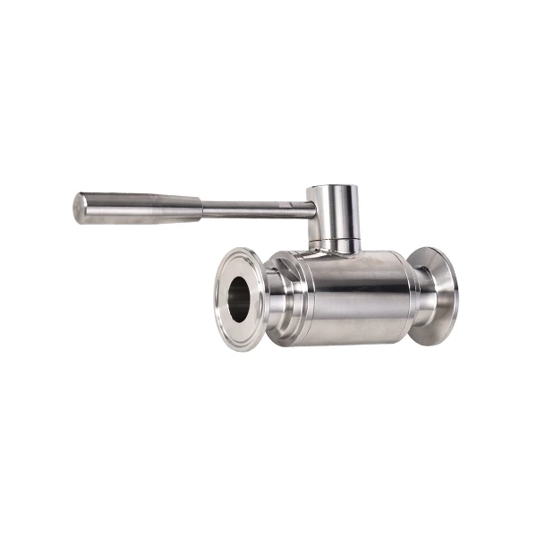 Sanitary Food Stainless Steel Clamped Ball Valve