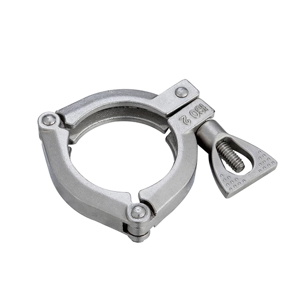 Sanitary Stainless Steel 13MHHS ISO-3P Three Pieces Heavy Duty Clamp