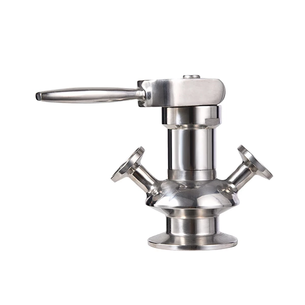 Sanitary Stainless Steel Aseptic Sampling Valve With Stainless Steel Handle