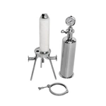 Sanitary Stainless Steel Cartridge Housing Micro Wine Filter