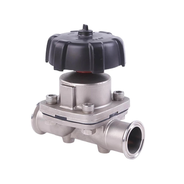 Sanitary Stainless Steel Clamped Diaphragm Valve