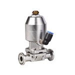 Sanitary Stainless Steel Clamped Pneumatic Diaphragm Valve