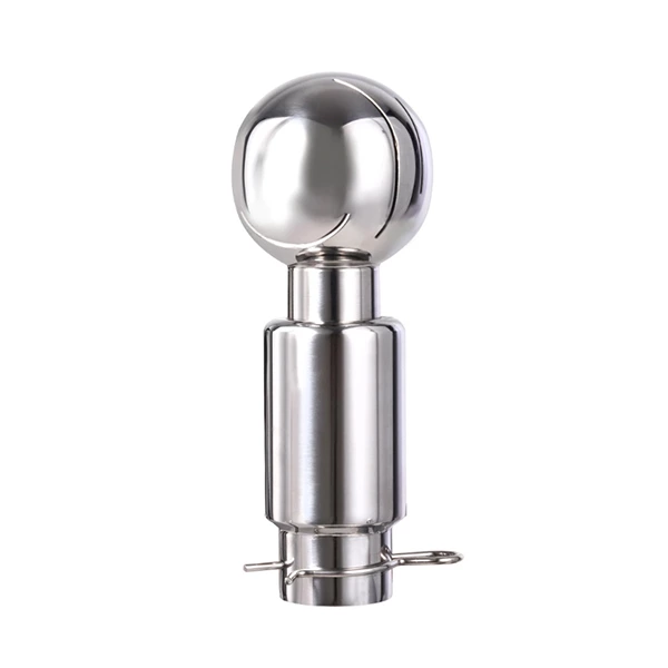 Sanitary Stainless Steel Clamped Rotary Cleaning Ball