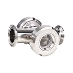 Sanitary Stainless Steel Cross Welded Sight Glass