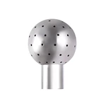 Sanitary Stainless Steel Fixed Welded Cleaning Ball