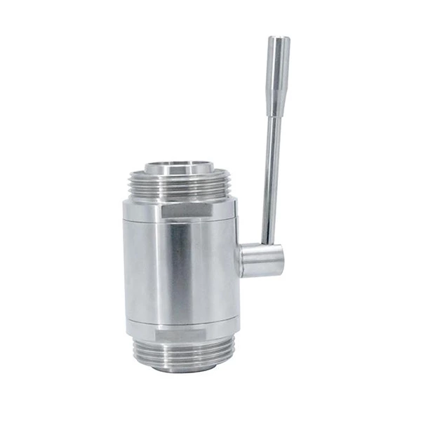 Sanitary Stainless Steel Food Male-Male Thread Ball Valve