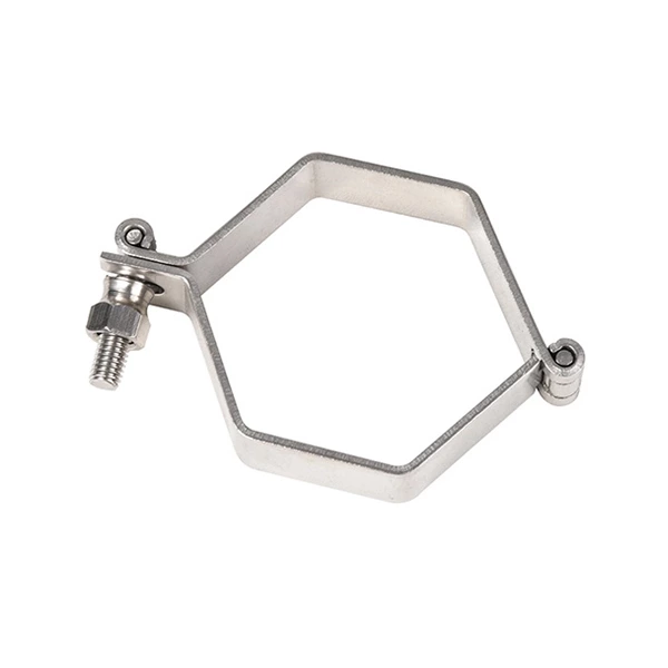 Sanitary Stainless Steel Hexagon Pipe Holder