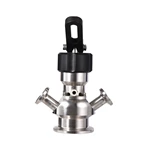 Sanitary Stainless Steel Manual Single Port Clamp Sampling Valve