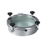 Sanitary Stainless Steel Manway Cover With Sight Glass