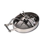 Sanitary Stainless Steel Oval Inward Manhole