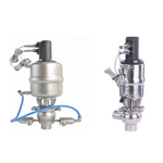 Sanitary Stainless Steel Pneumatic Welded Divert Valve