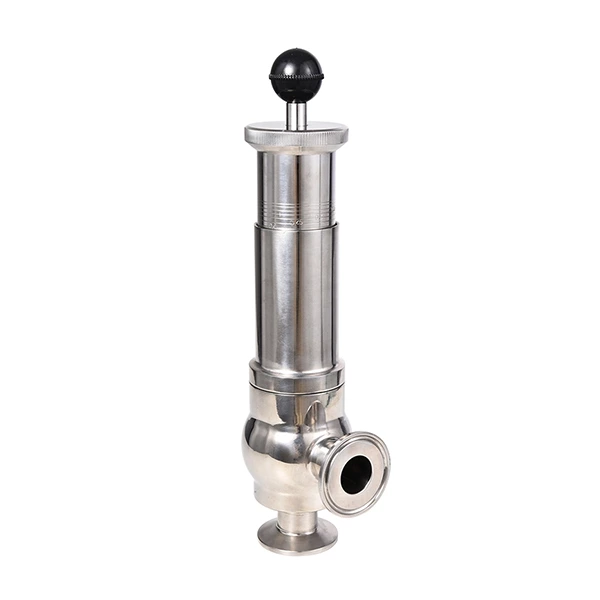 Sanitary Stainless Steel Tri Clamp Safety Valve