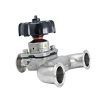 Sanitary Stainless Steel U Type Clamp Diaphragm Valve