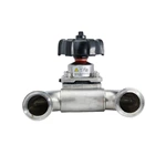 Sanitary Stainless Steel U Type Clamp Diaphragm Valve