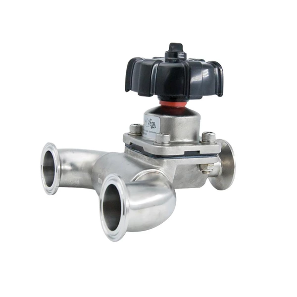 Sanitary Stainless Steel U Type Clamp Diaphragm Valve