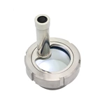 Sanitary Stainless Steel Union Sight Glass With Light For Tank