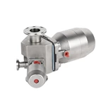 Stainless Steel Hygienic Forged Pneumatic Clamp Diaphragm Valve