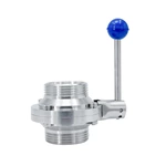 Stainless Steel Sanitary Non Retention Ball Valves