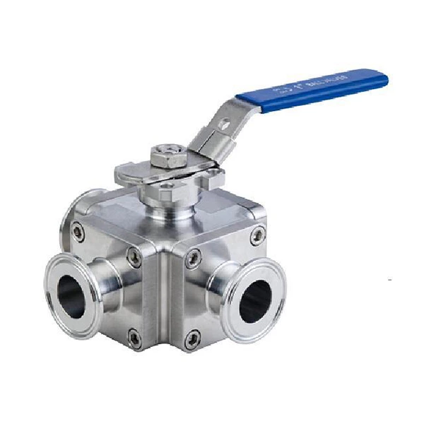 Sanitary Stainless Steel Two Ways Non-detention Ball Valves