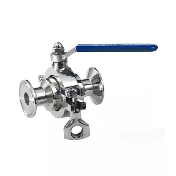 Stanitary Stainless Steel Quick Install Ball Valve