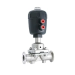 Sanitary 304 Stainless Steel Manual Bottom Diaphragm Valve