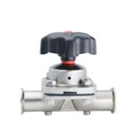 Sanitary 304 Stainless Steel Manual Bottom Diaphragm Valve