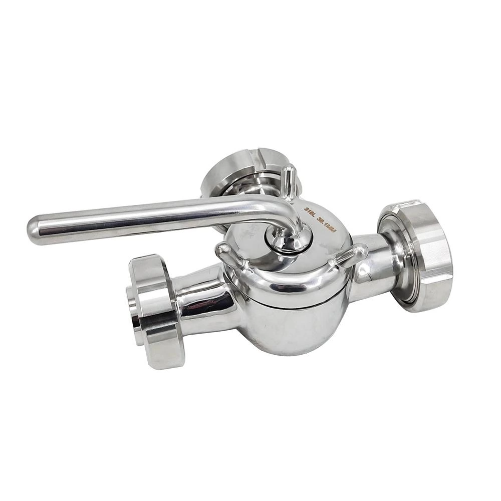 50.8mm Stainless Steel Three Way Plug Valves with Butt-Weld Ends