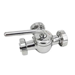 50.8mm Stainless Steel Three Way Plug Valves with Butt-Weld Ends