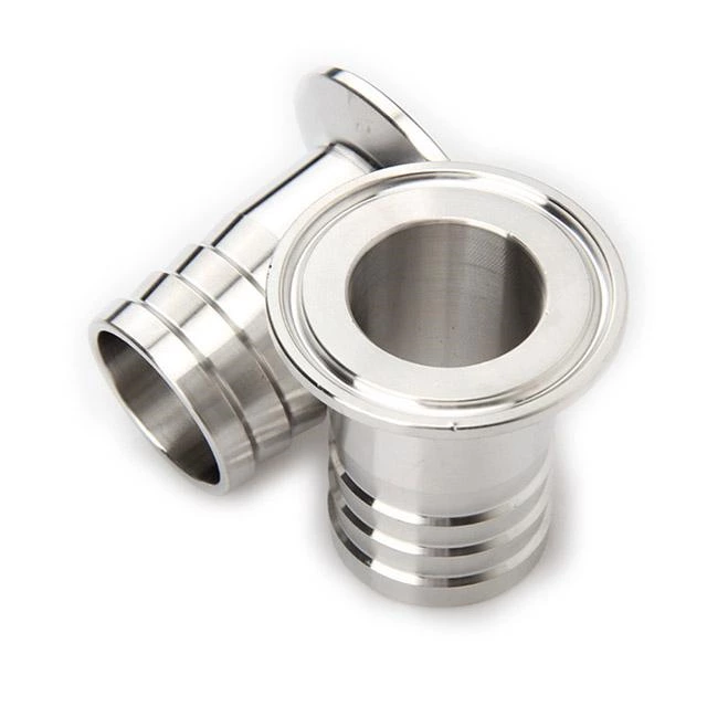 Sanitary Stainless Steel Pipe Clamp Type Hose Adapter