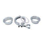 21.5MM Sanitary Stainless Steel Set Silicone Clamp Ferrule