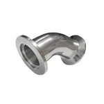 Sanitary ISO KF25 45 Degree Stainless Steel Elbow Vacuum Pipe Fitting