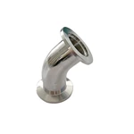 Sanitary ISO KF25 45 Degree Stainless Steel Elbow Vacuum Pipe Fitting