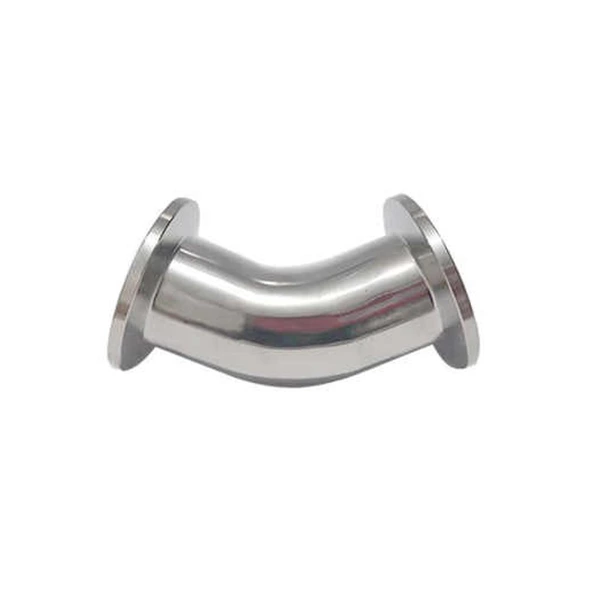 Sanitary ISO KF25 45 Degree Stainless Steel Elbow Vacuum Pipe Fitting