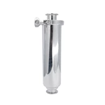 Sanitary Stainless Steel Tri Clamp Clamped Straight Filter