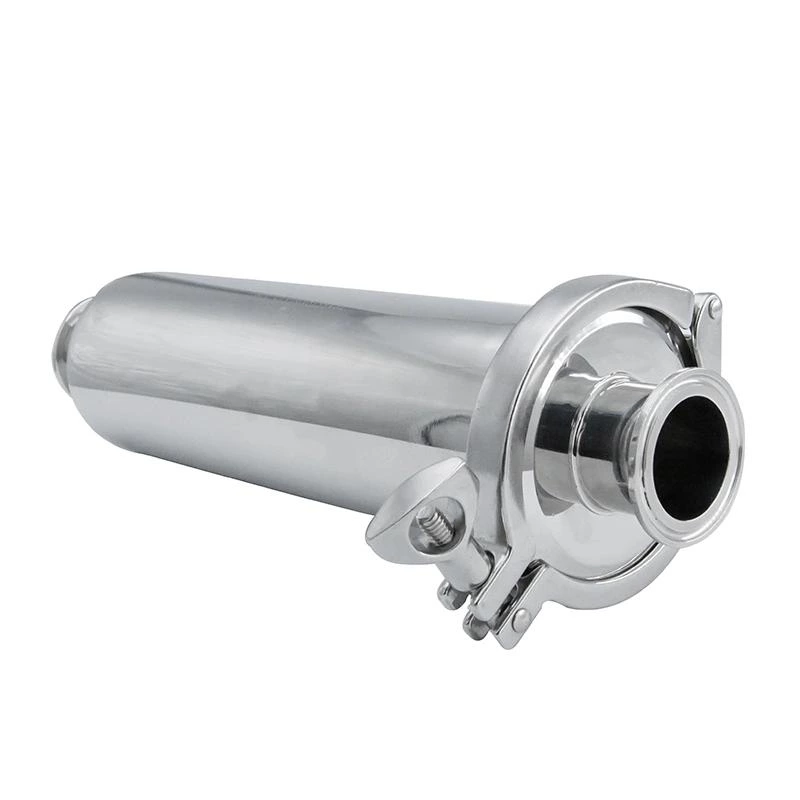 Sanitary Stainless Steel Tri Clamp Clamped Straight Filter