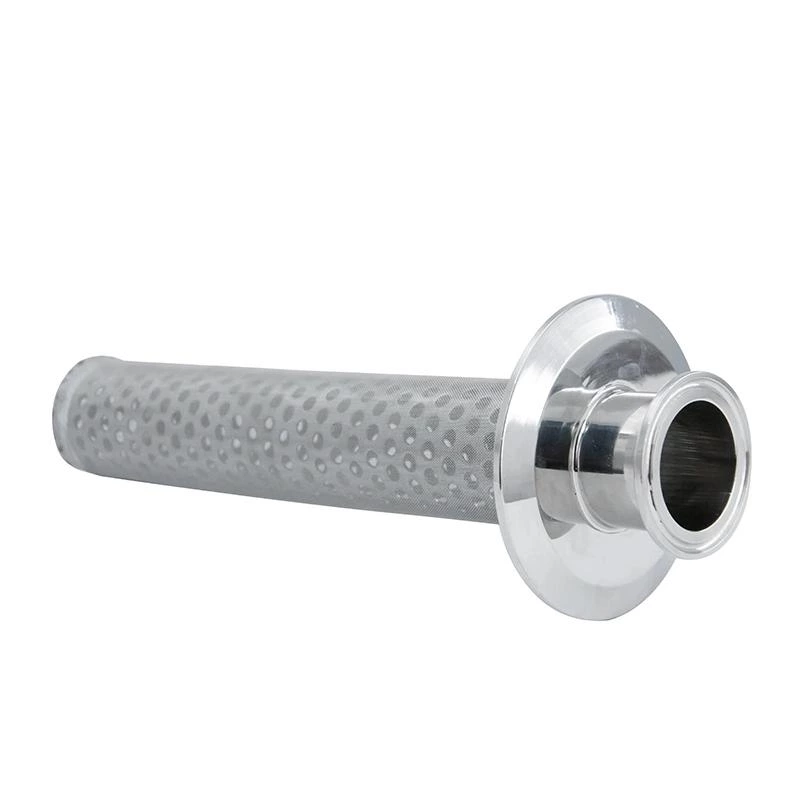 Sanitary Stainless Steel Tri Clamp Clamped Straight Filter