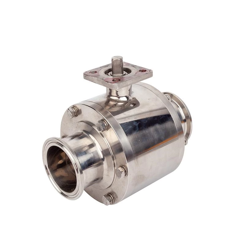 Sanitary Non-retention Manual Ball Valves with Proximity Switch