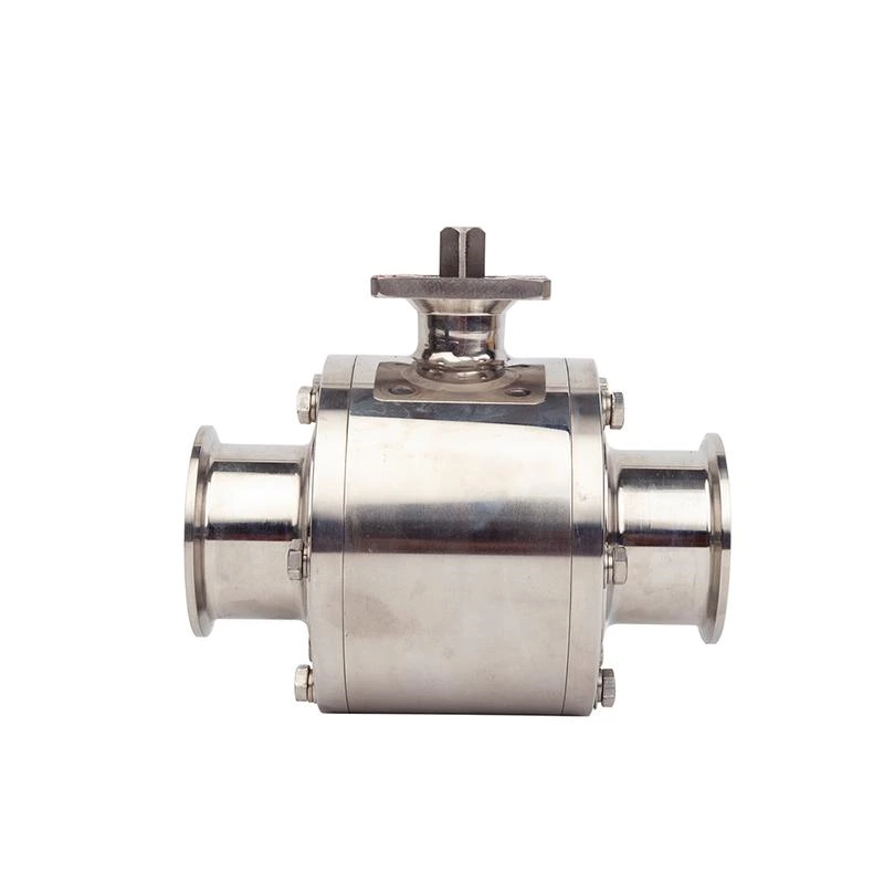 Sanitary Non-retention Manual Ball Valves with Proximity Switch