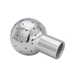 Sanitary Stainless Steel Fixed Female Cleaning Ball