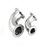 Stainless Steel 304 ISO KF NW 45 90 180 Degrees Vacuum Elbow