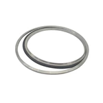 ISO63 SS304 centering ring with gasket and SS304 outer ring