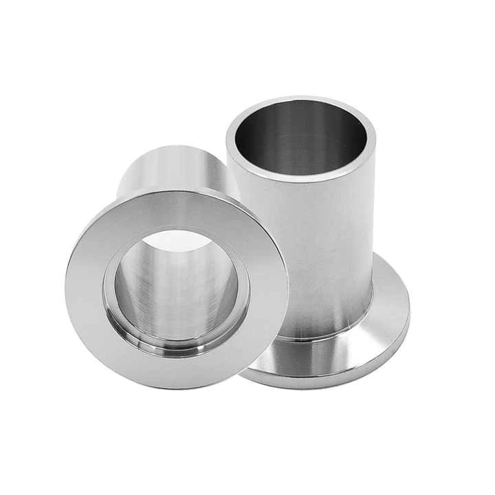 Stainless Steel 304 316 Long Weld Stub KF25 Vacuum Fittings Weld Socket Flange